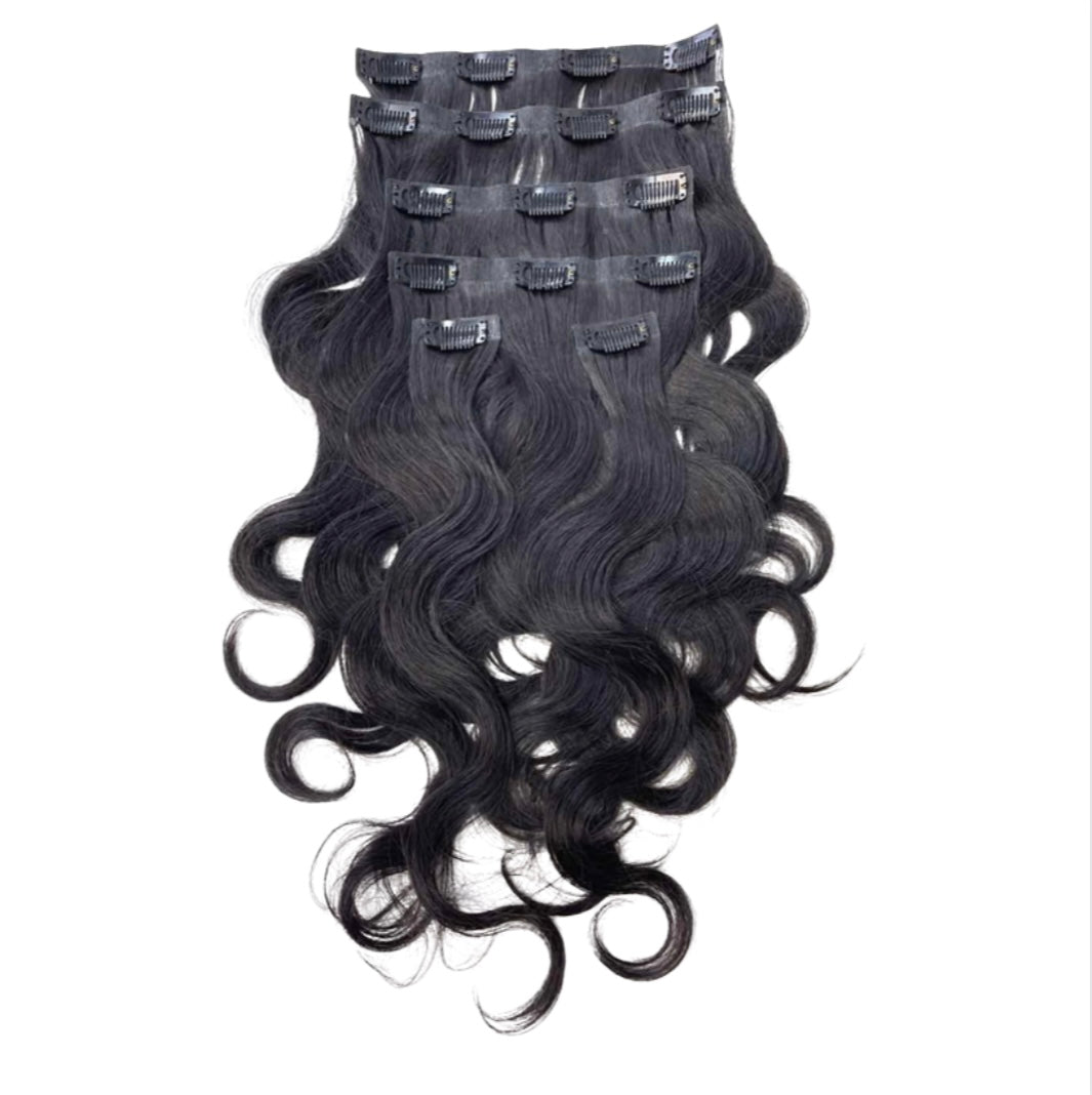 Body Wave Seemless Clip Ins