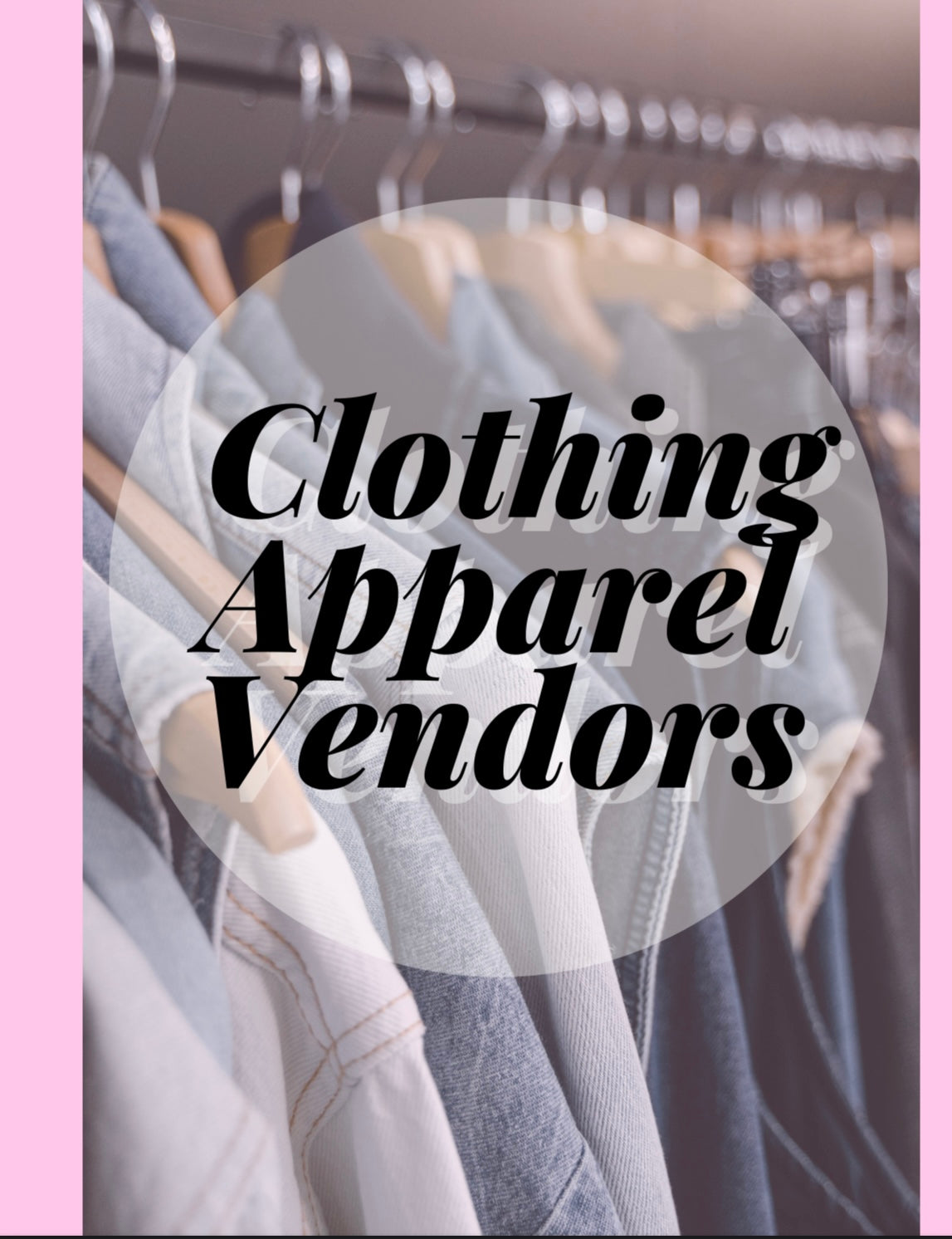 Clothing Vendors