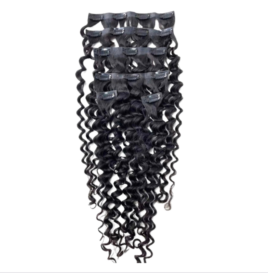 Water Wave Seemless Clip Ins