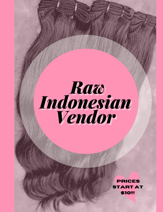 Raw Indonesian Vendor